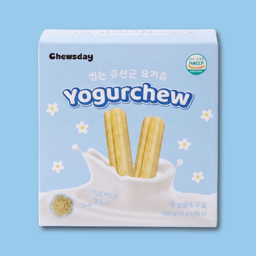 Chewsday  -  Yogurchew潔齒骨180g (12gx15p)