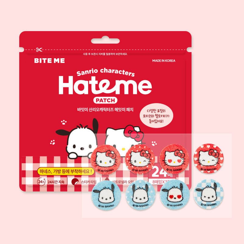 Bite me X Sanrio 驅蚊貼